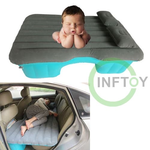 Custom inflatable bed for car air mattress for travel
